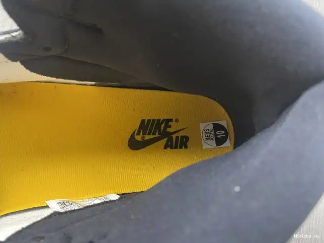 Reps TB Toe 555088-711 Air Jordan High OG 1 Yellow 0602